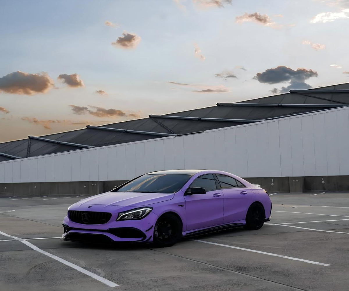 Flat Lavender Purple Car Wrap: Matte or Satin-Which Finish Works Better in Australia?