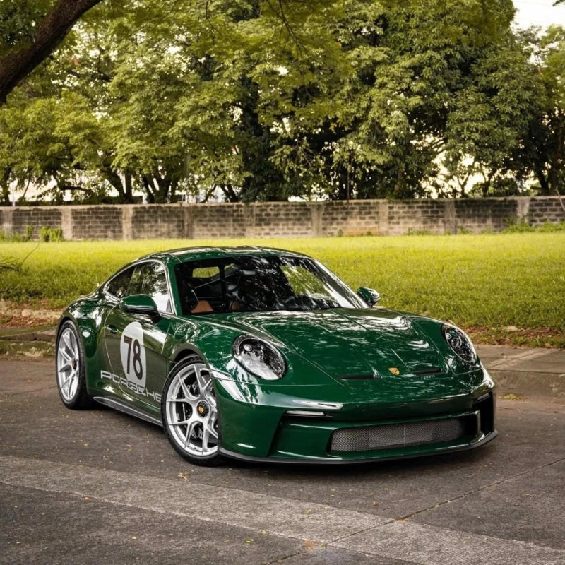 Green Car Wrap