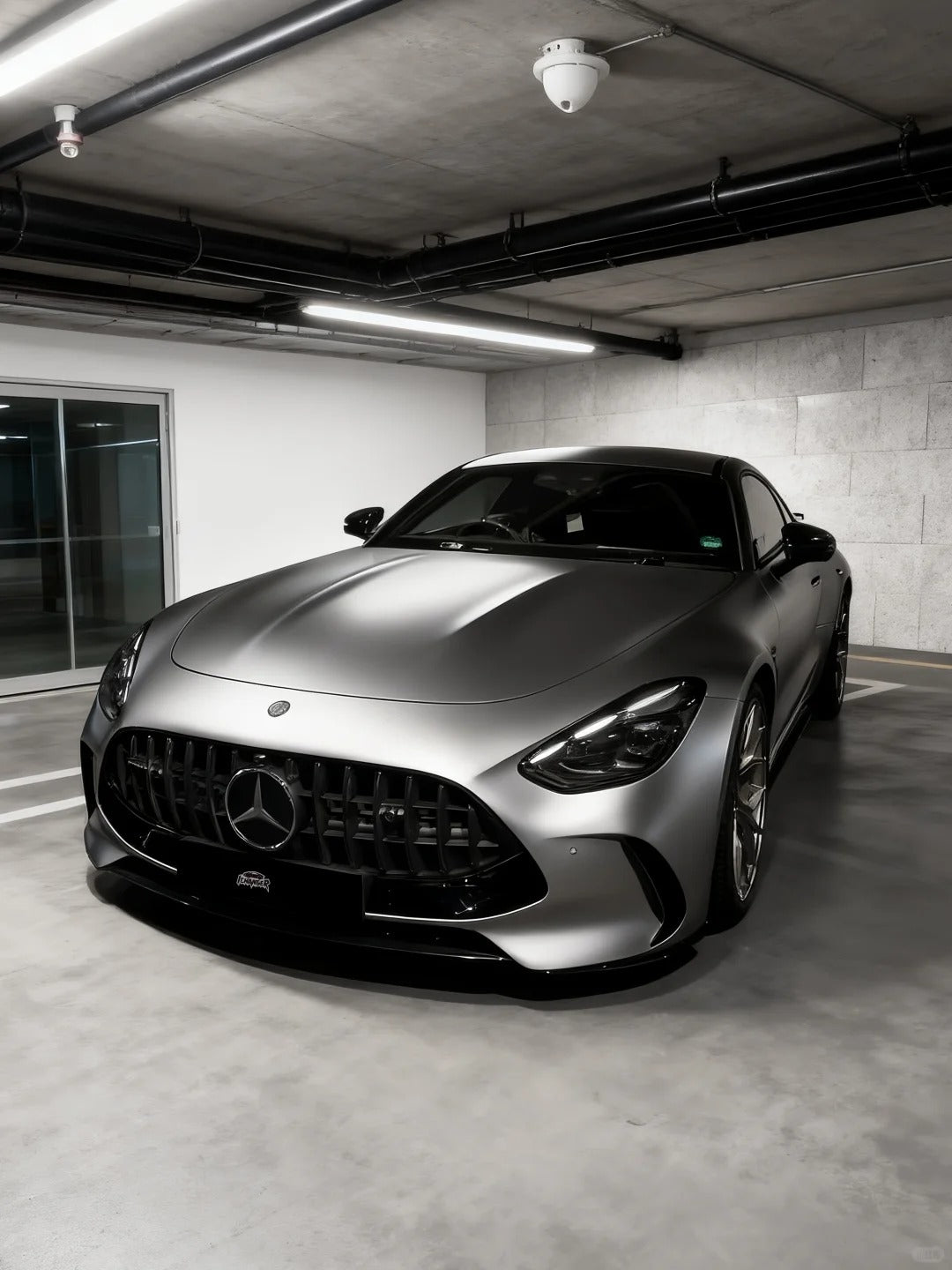 Ultra Matte Metal Grey Car Vinyl Wrap PET