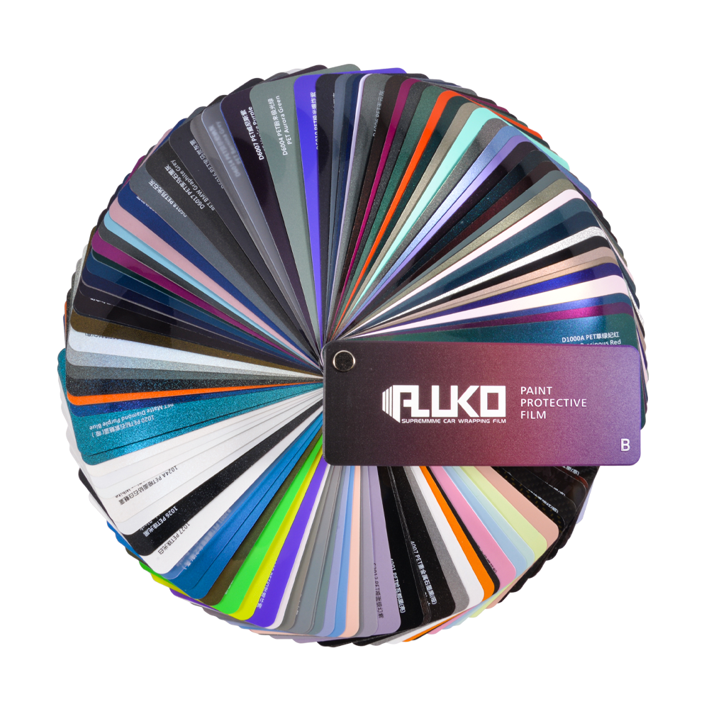 PET Swatch Sample Books ( Vinyl Wrap)