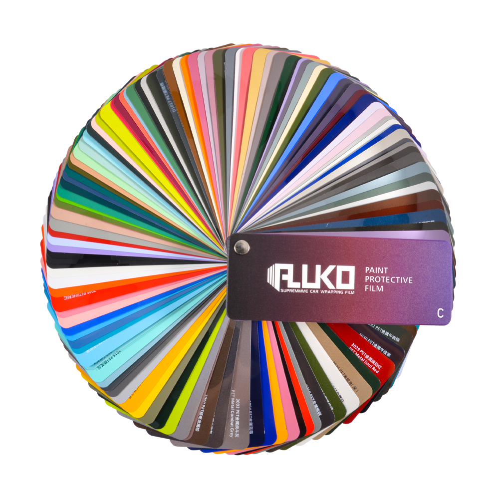 PET Swatch Sample Books ( Vinyl Wrap)