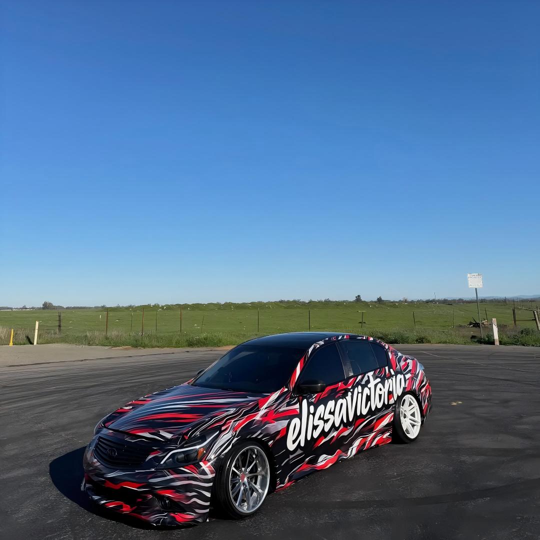 Customize Name Car Wrap