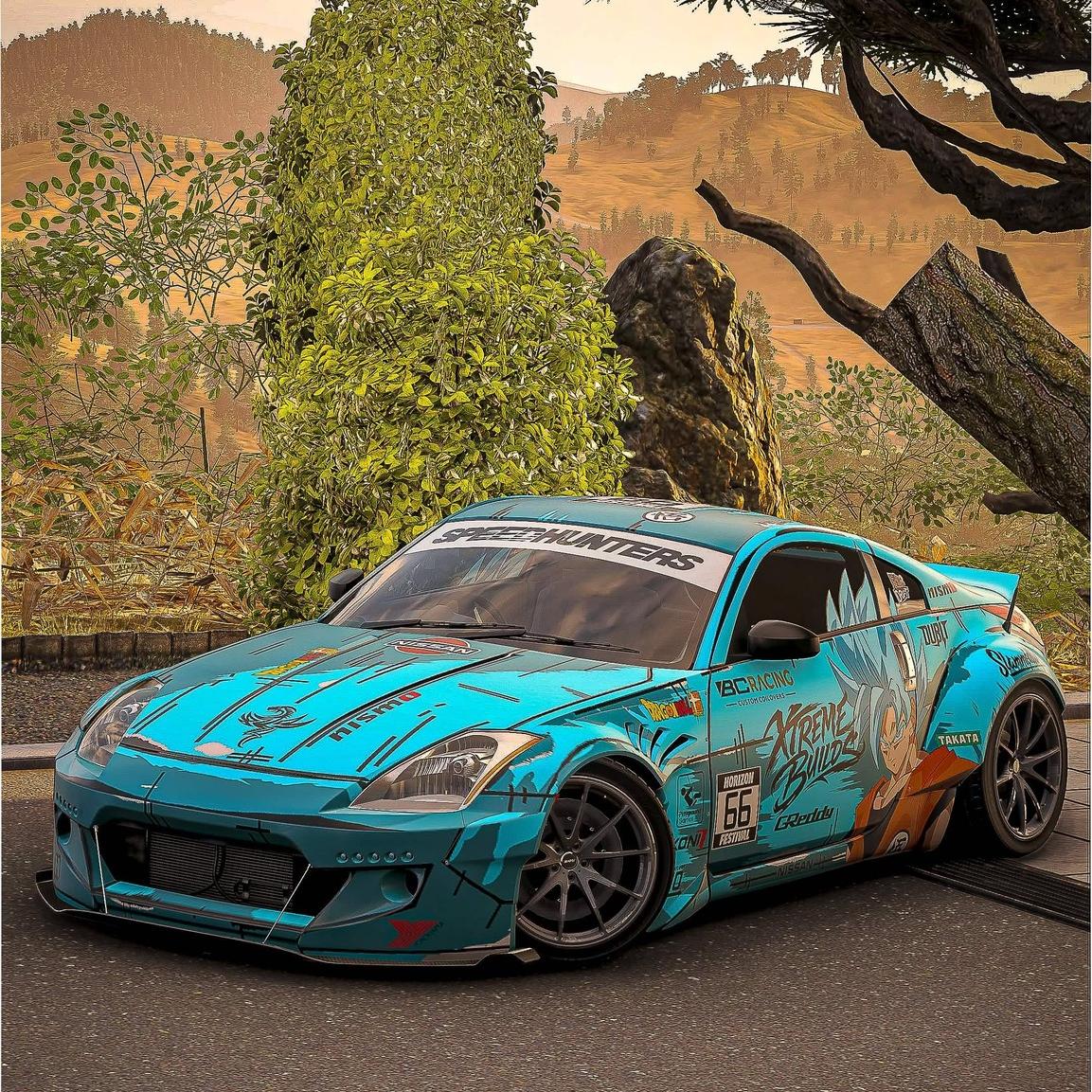 Dragon Ball Car Wrap