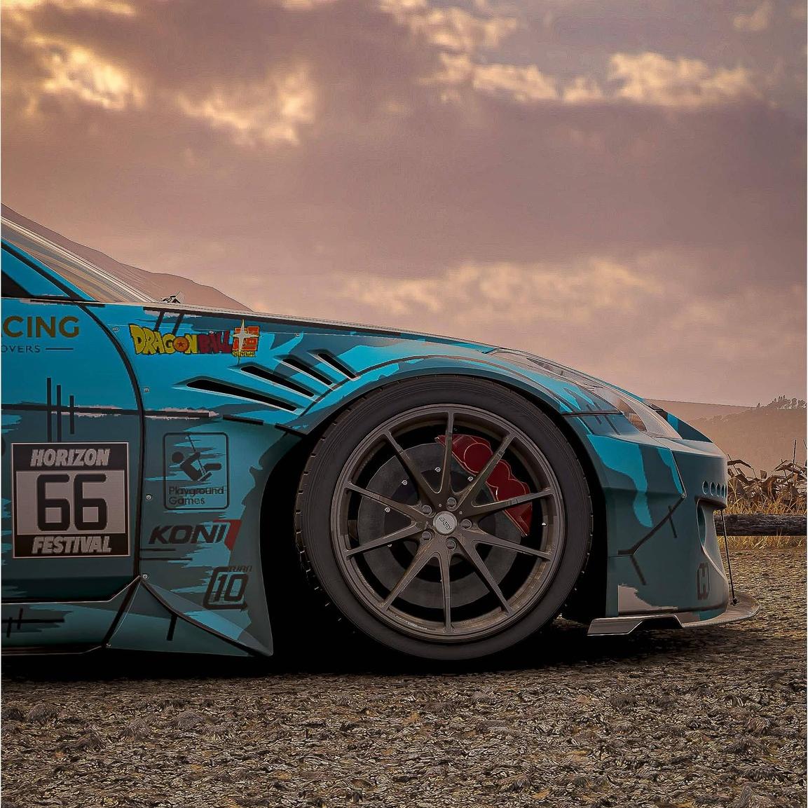 Dragon Ball GoKu Car Wrap