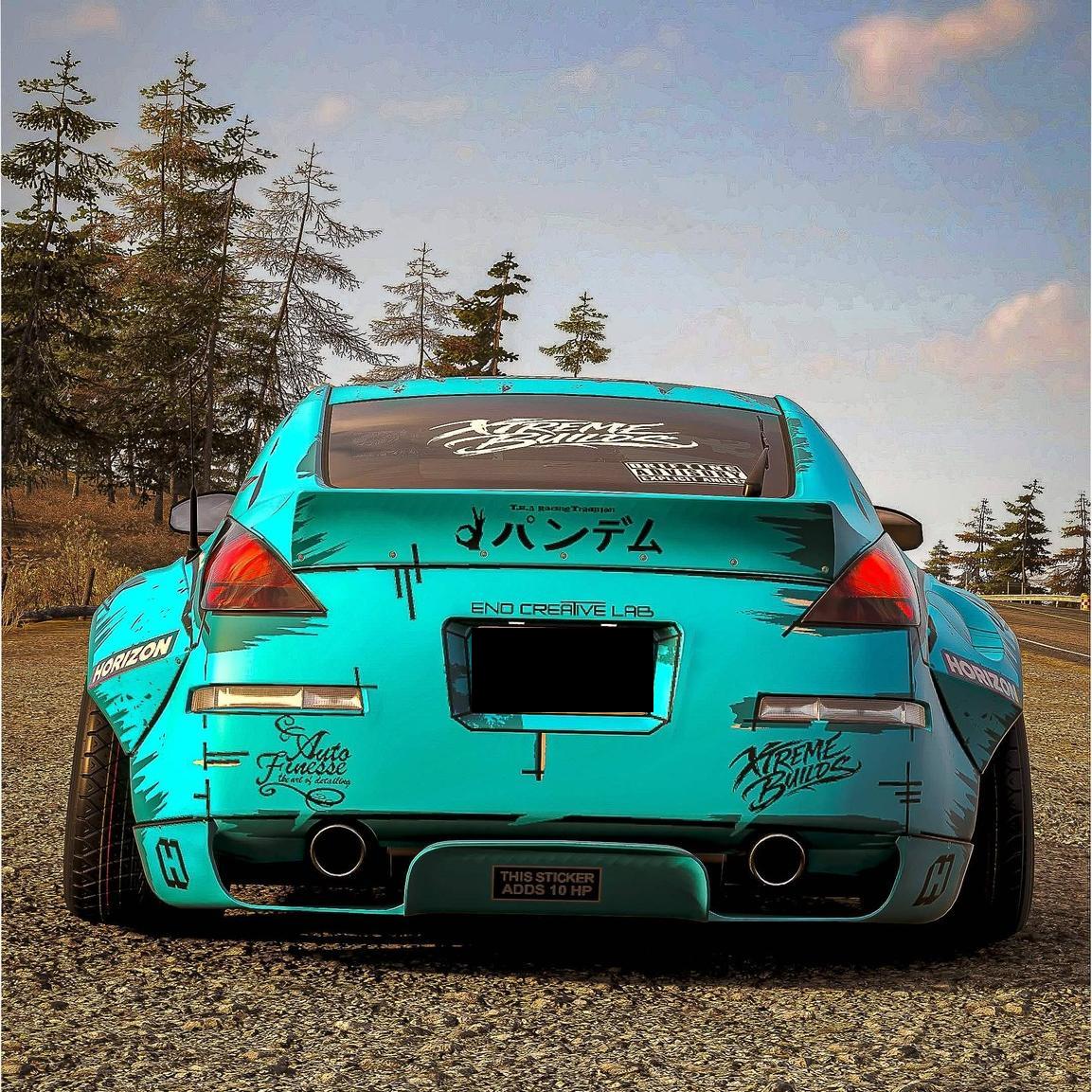 ALUKOVINYL Dragon Ball GoKu Animekia Custom Design Car Wrap