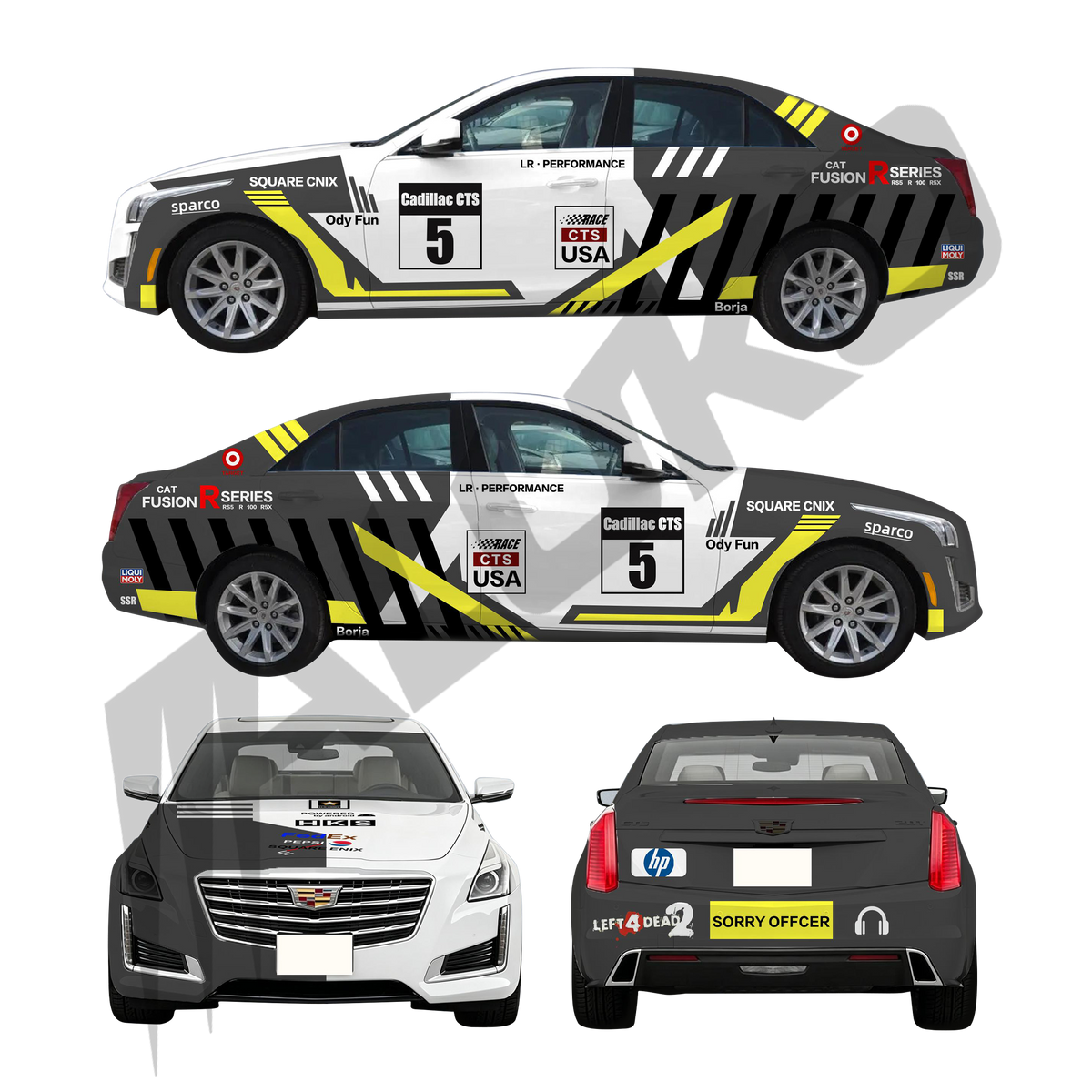Personalised Design Car Wrap