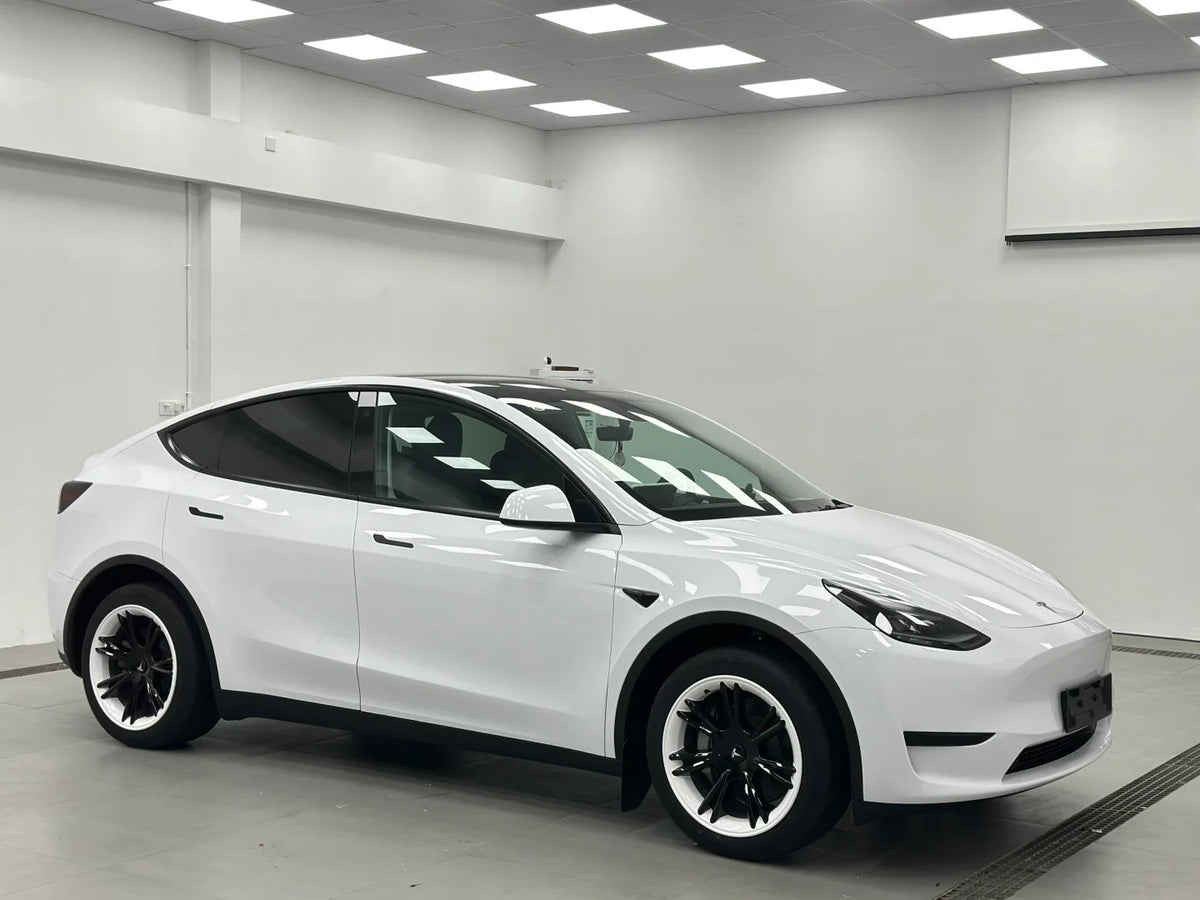 Gloss Crystal White Car Vinyl Wrap PET