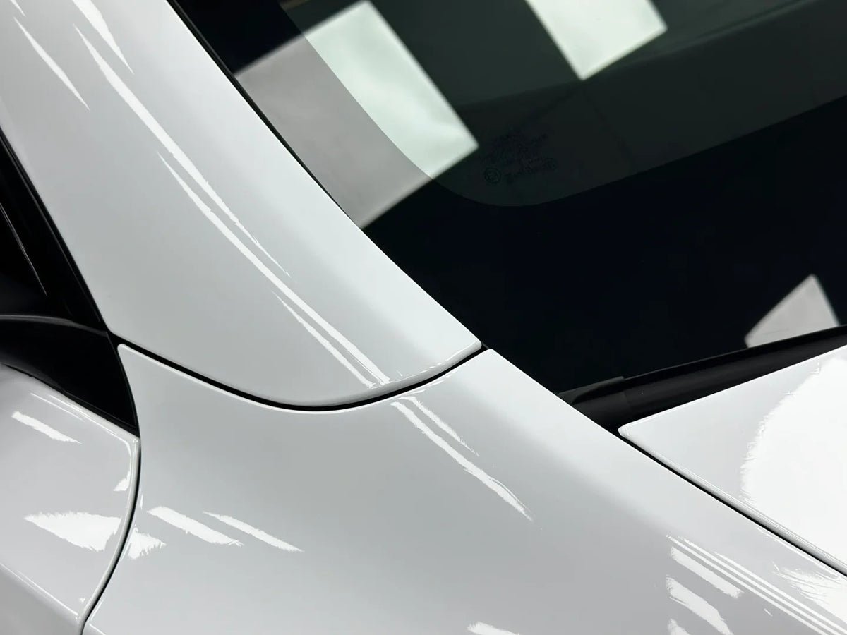 Gloss Crystal White Car Vinyl Wrap PET