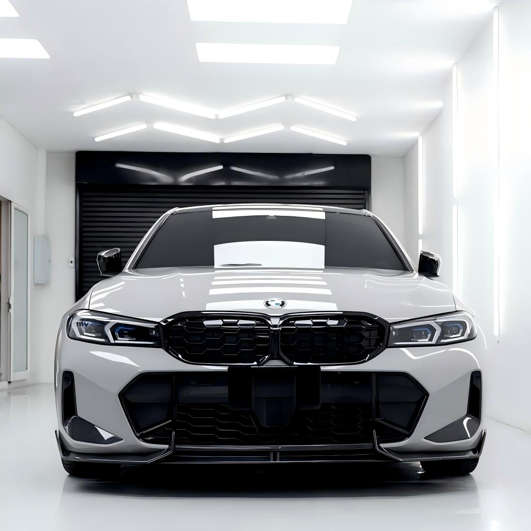Gloss Light Nardo Grey Car Vinyl Wrap PET