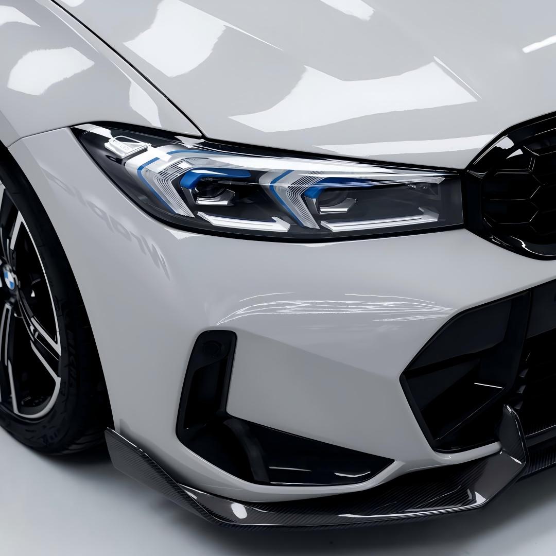 Gloss Light Nardo Grey Car Vinyl Wrap PET