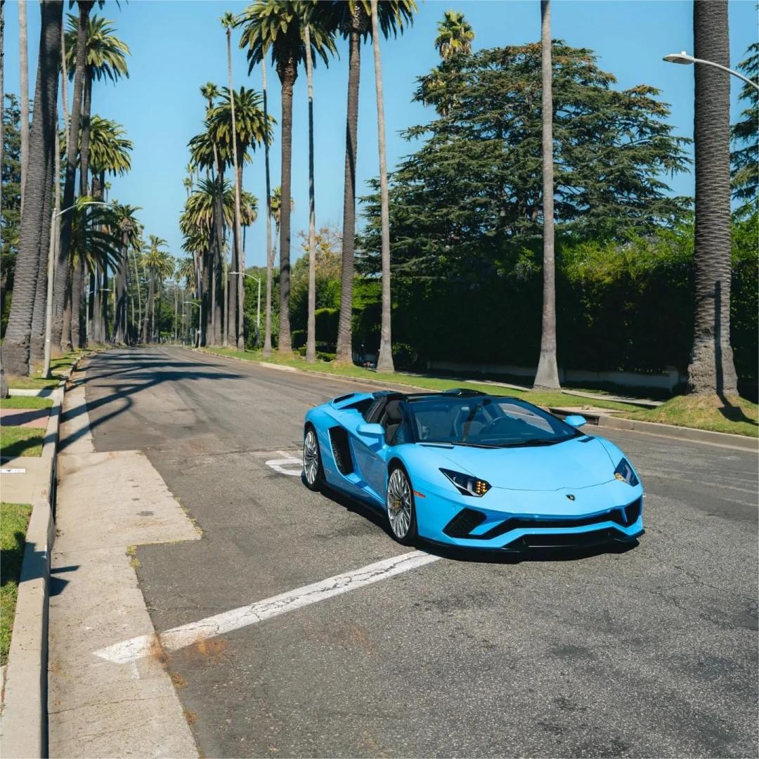 Gloss Light Sky Blue Car Vinyl Wrap PET
