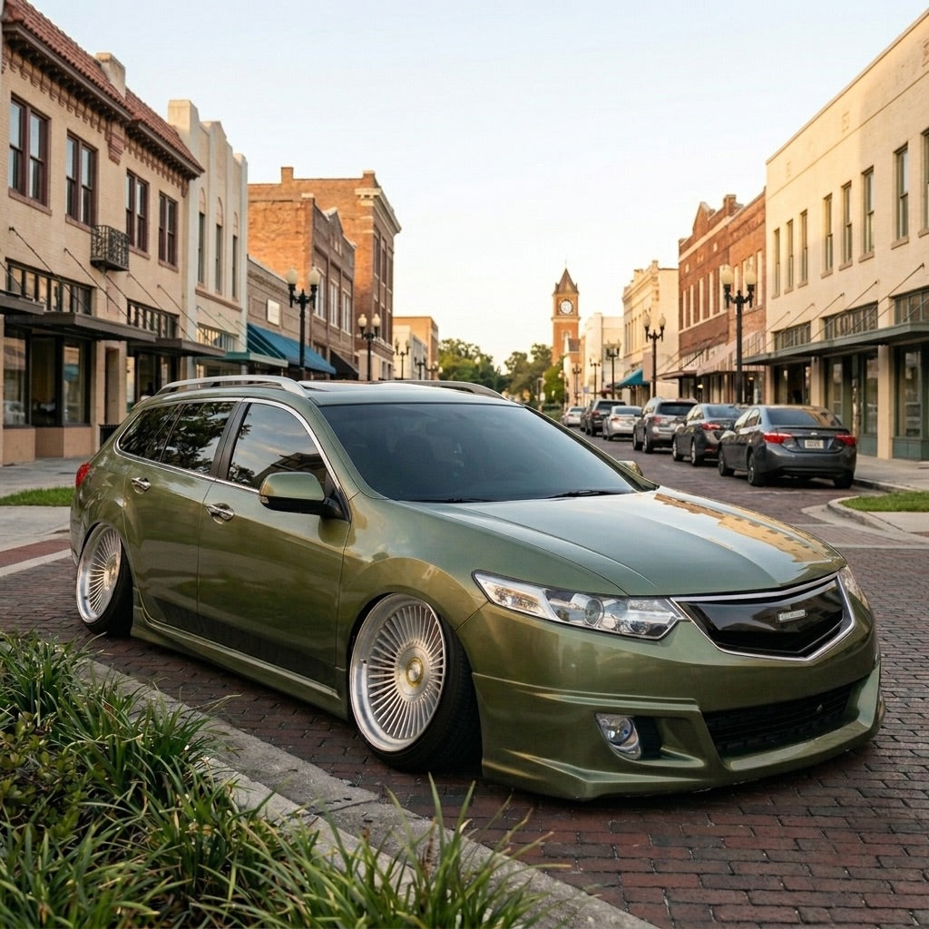 Gloss Metallic Olive Green Car Vinyl Wrap PET