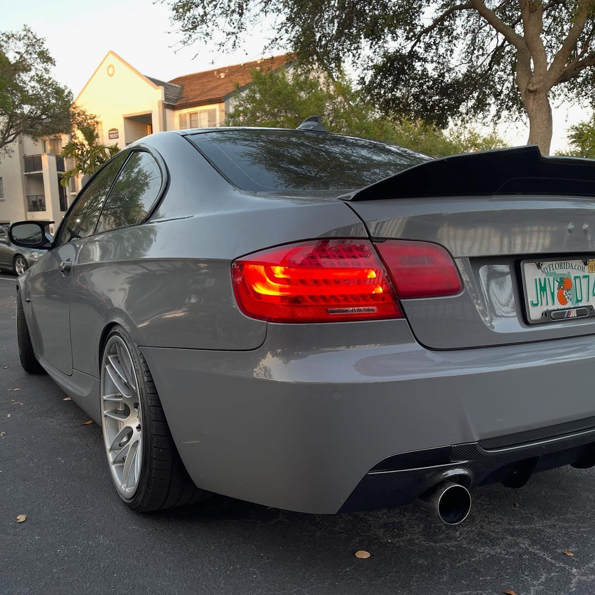 Gloss Nardo Grey Car Vinyl Wrap PET