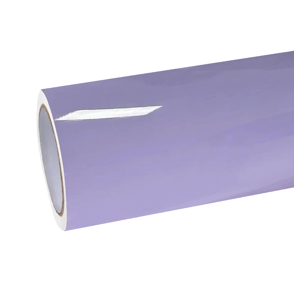 ALUKOCARWRAP Victoria Secret Purple Car Wrap exhibiting a glossy crystal fashion runway style with sharp light reflections