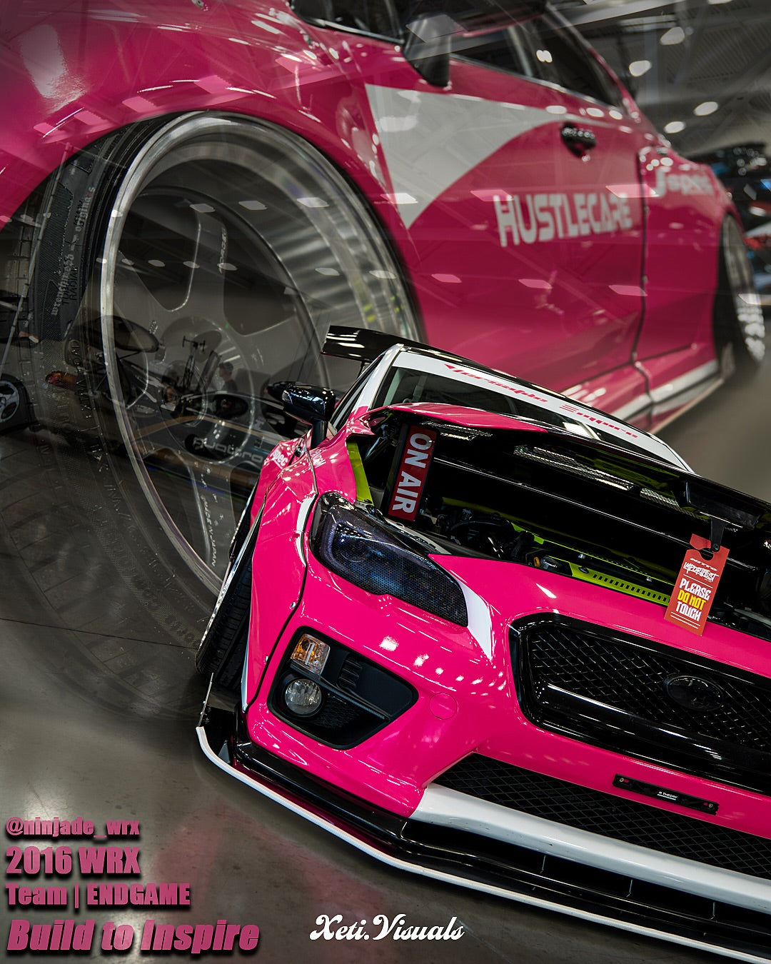 Gloss Fluorescent Pink Car Vinyl Wrap