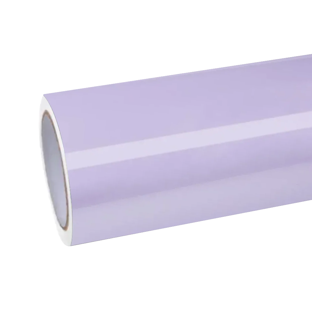 Gloss Violet Light Purple Car Vinyl Wrap PET by ALUKOCARWRAP - Premium Light Purple Car Wrap