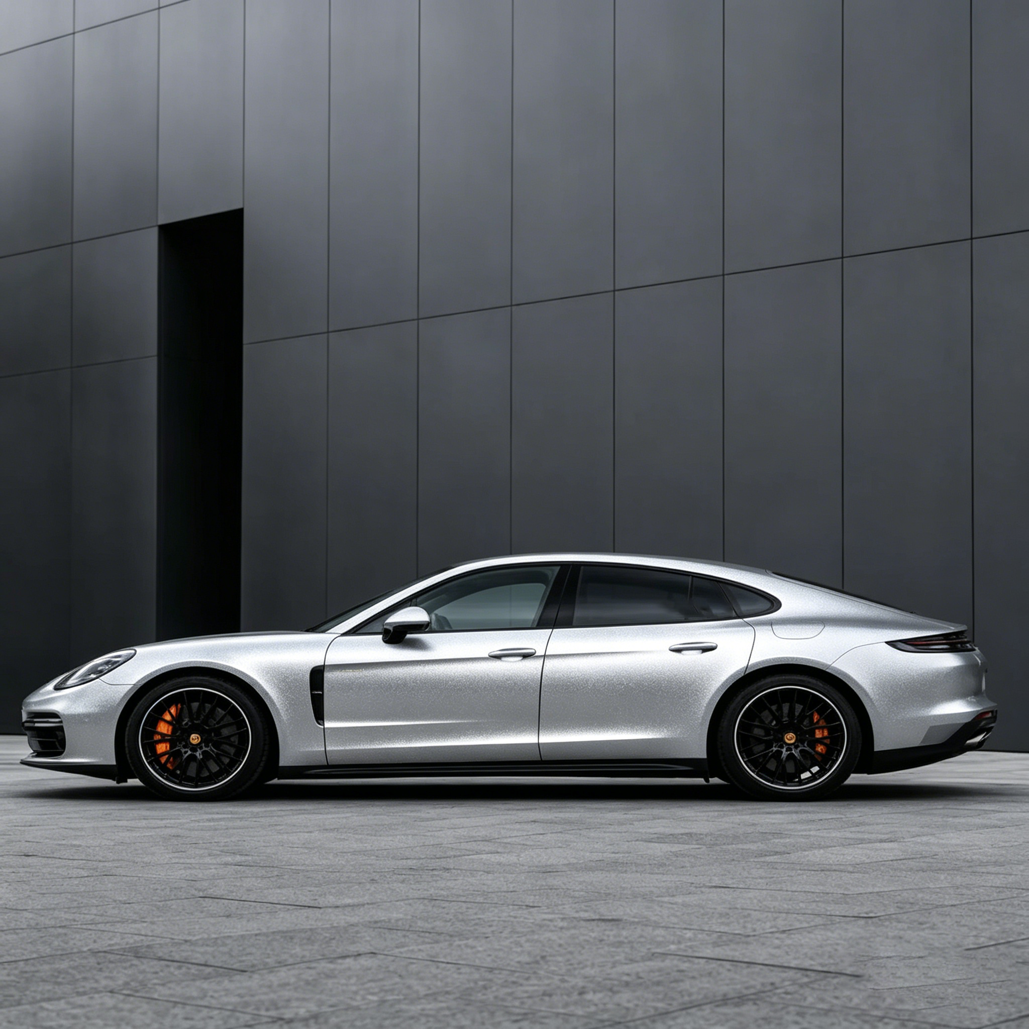 Matte Metallic Silicon Silver Car Vinyl Wrap