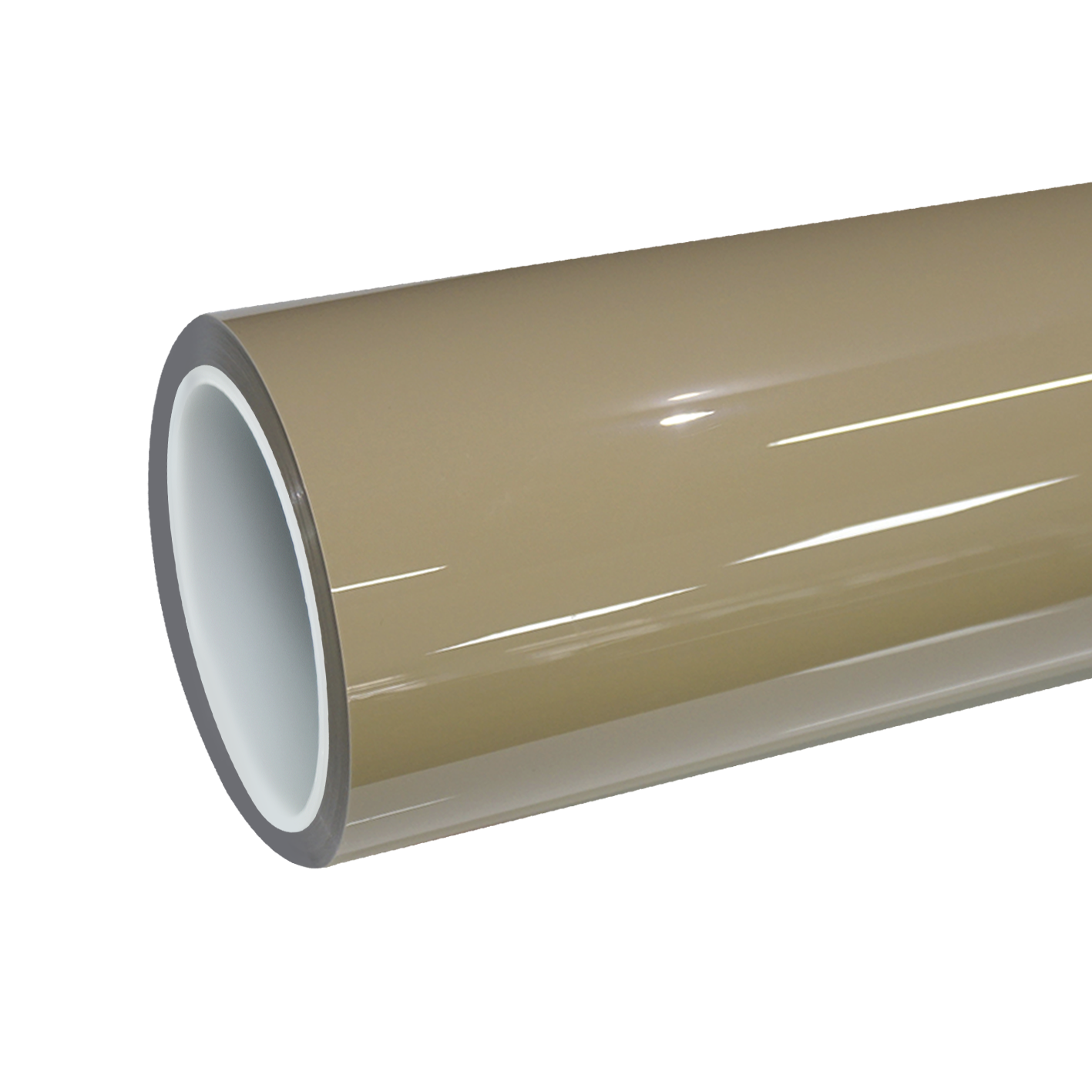 Heavy-duty Sand Yellow Paint Protection Film by ALUKOCARWRAP, showcasing wet-gloss self-healing armor against gravel.