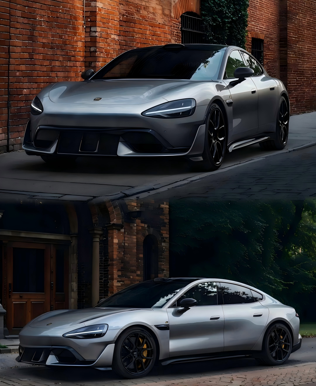 High gloss silver car wrap roll, ALUKOCARWRAP Metallic Silver series vehicle paint protection styling.