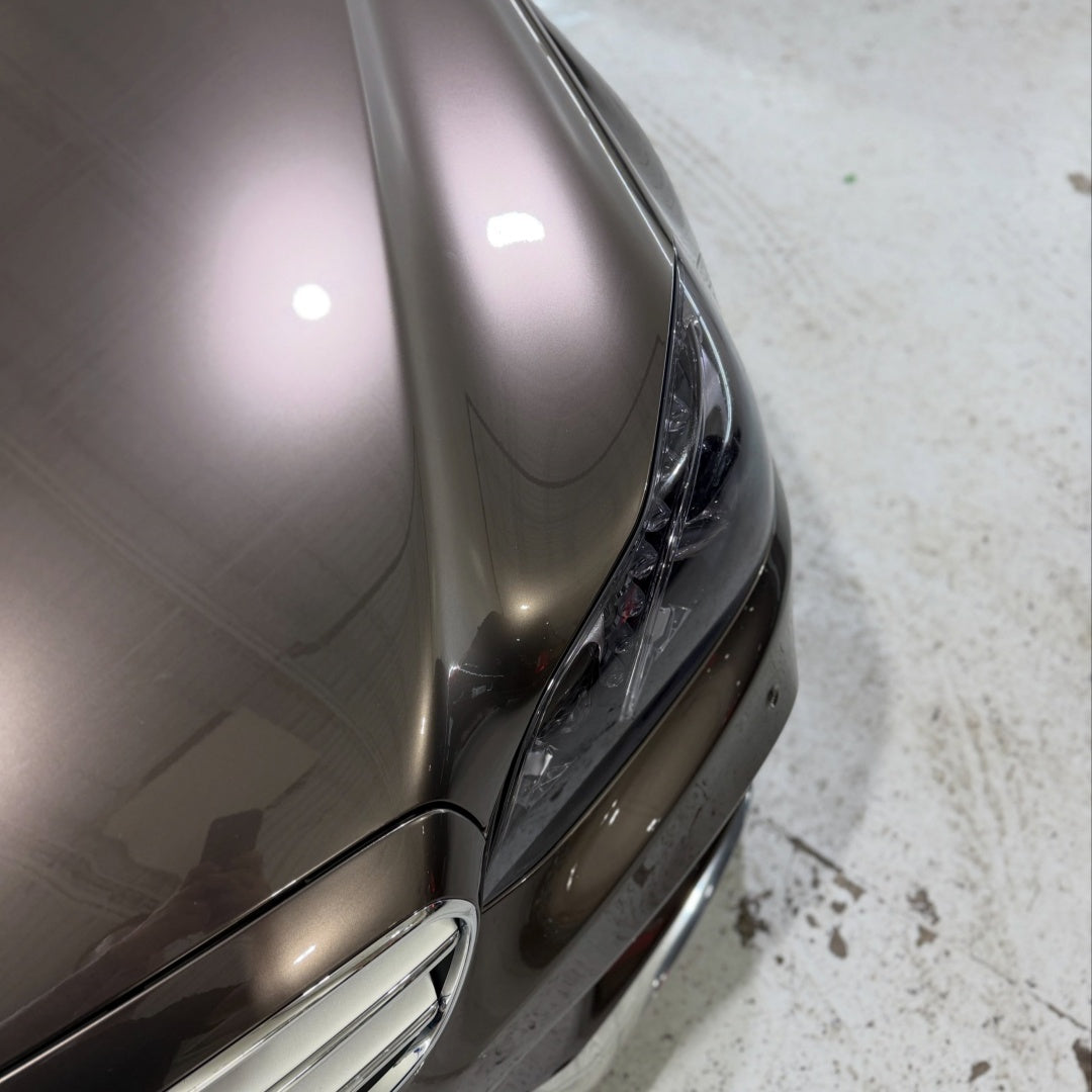 TPU Gloss Liquid Metallic Titanium Grey Colored PPF Paint Protection Film