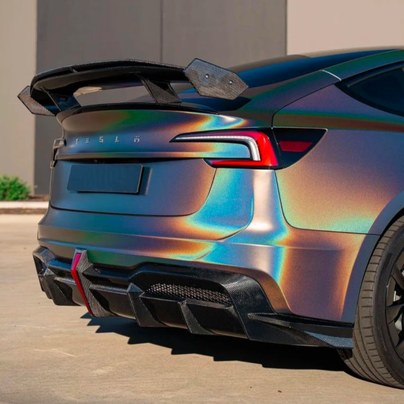 TPU Gloss Metallic Rainbow Laser Light Grey Colored PPF Paint Protection Film