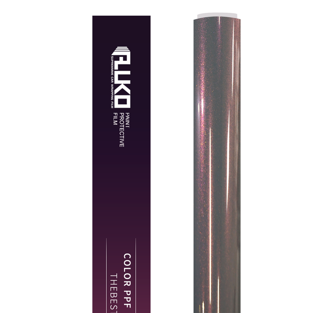 TPU Gloss Metallic Starry Sky Grayish Phantom Colored PPF Paint Protection Film