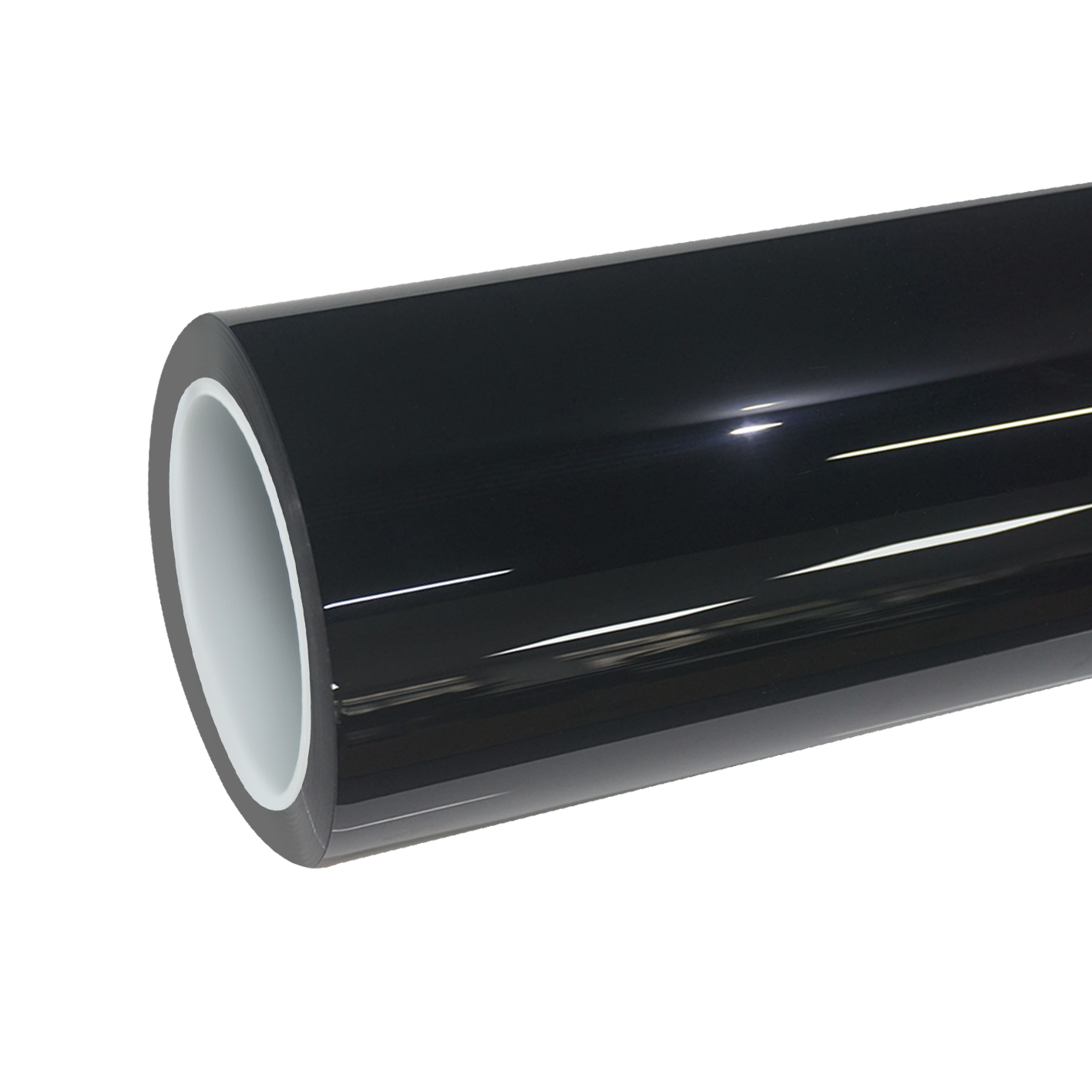 ALUKOCARWRAP TPU gloss self healing black paint protection film roll for premium vehicle wrap.