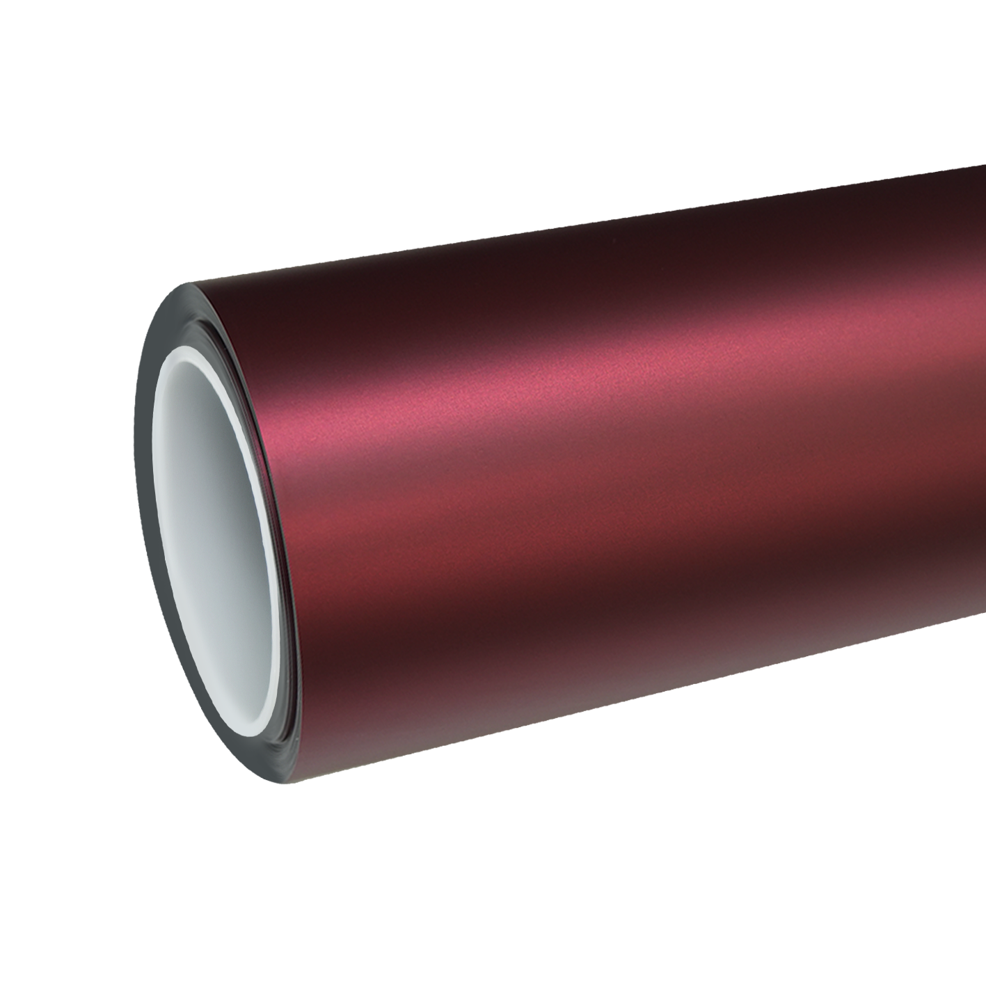 Heavy-duty TPU matte PPF film from ALUKOCARWRAP, showcasing the self-healing Magic Flame Ruby Red colored PPF.