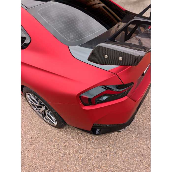 TPU Matte Magic Flame Ruby Red Colored PPF Paint Protection Film