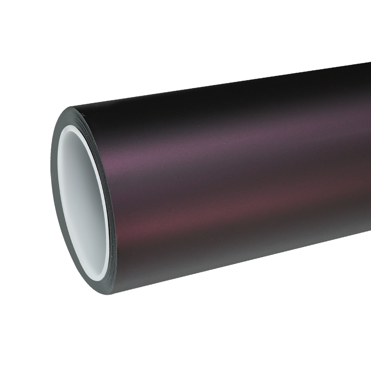 Zero-reflection Ultra Matte Paint Protection Film from ALUKOCARWRAP, armed with self-healing satin purple bulletproof TPU.