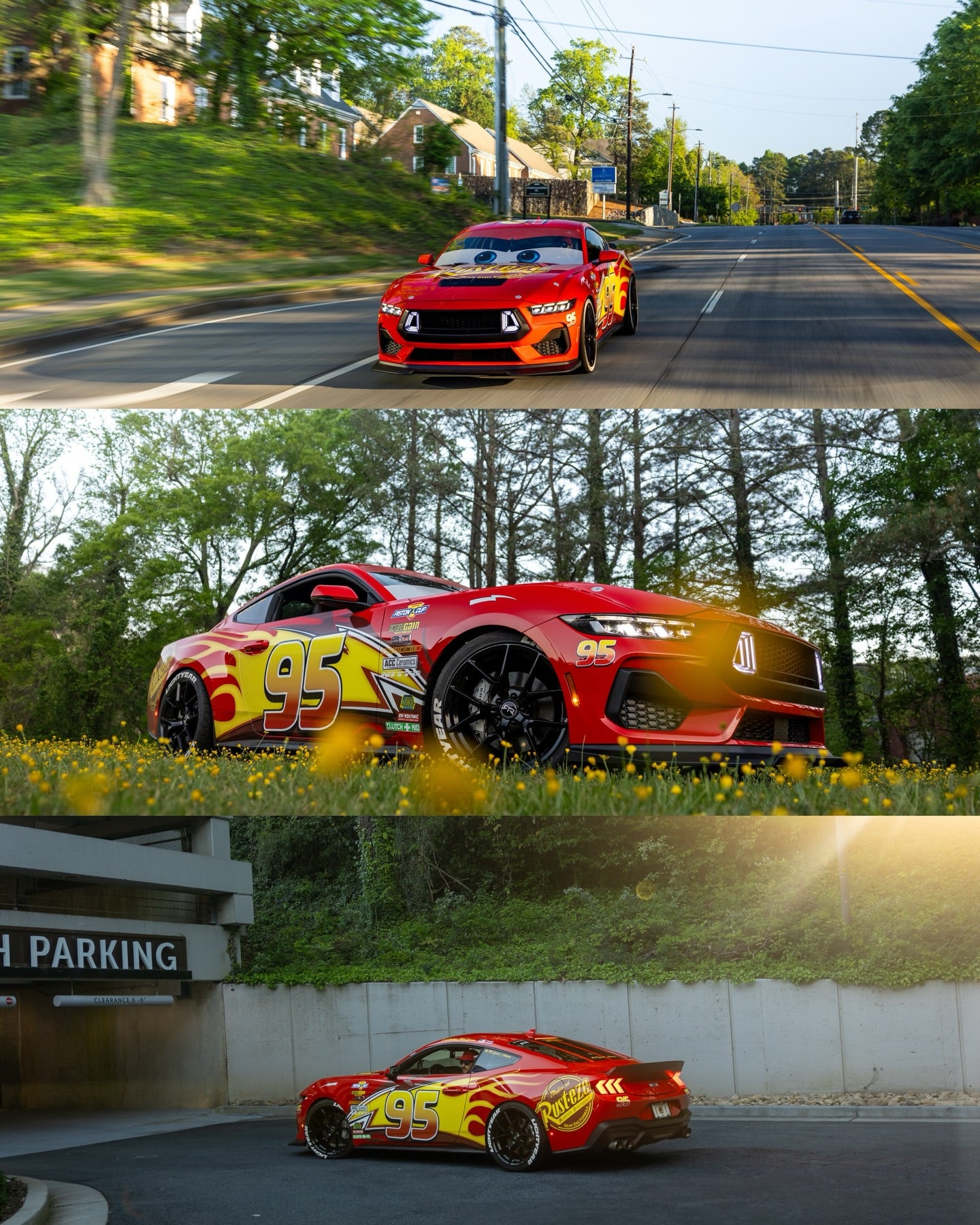 ALUKOVINYL Livery Lightning McQueen Custom Vinyl Wrap