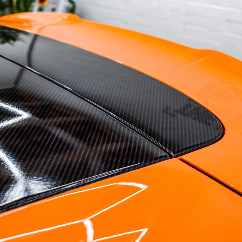 4D Best Carbon Seller - Gloss Black Carbon Fiber Car Vinyl Wrap