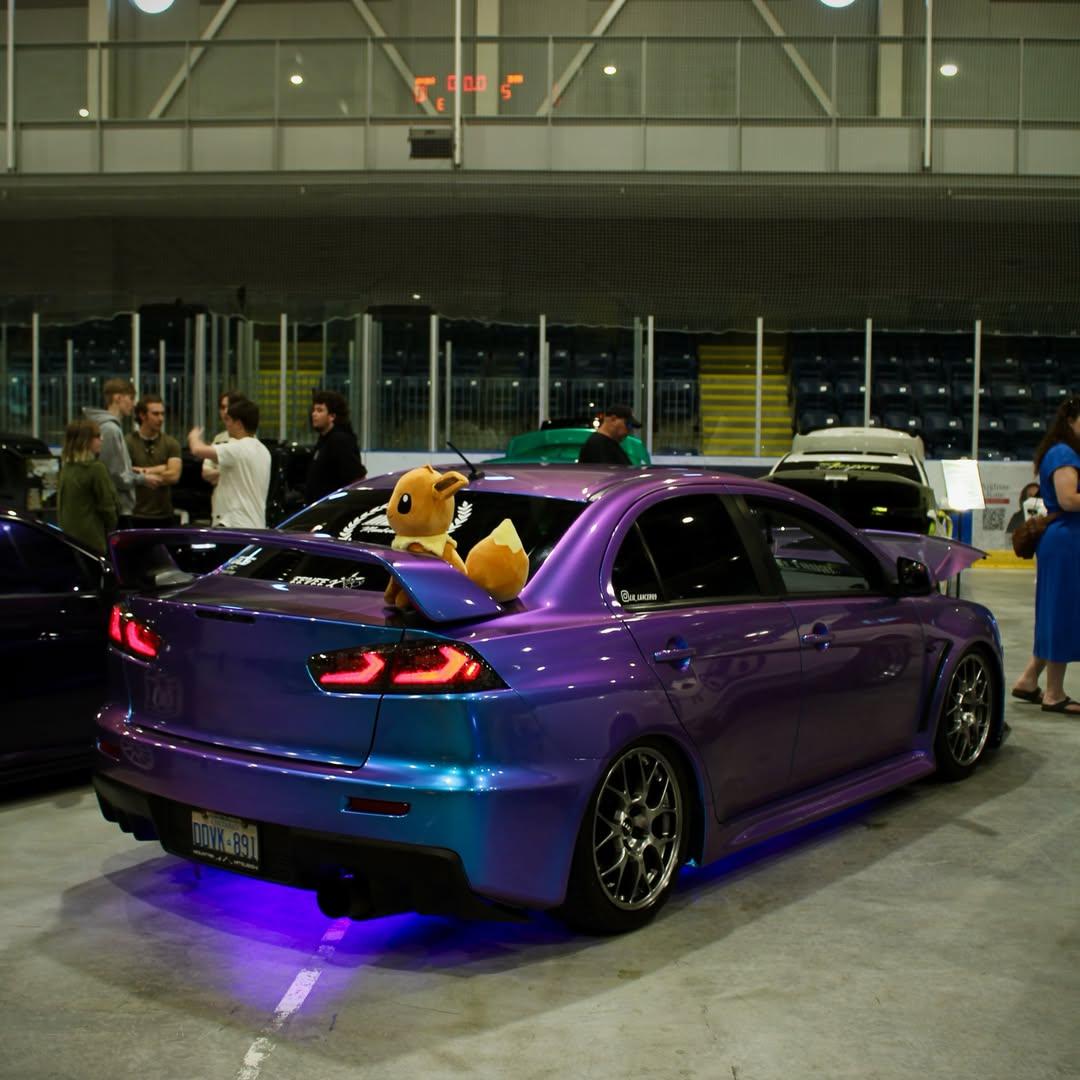 Gloss Chameleon Blue Purple Car Vinyl Wrap
