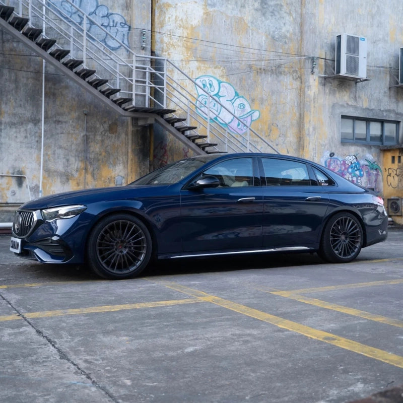 Gloss Crystal Midnight Blue Car Vinyl Wrap PET