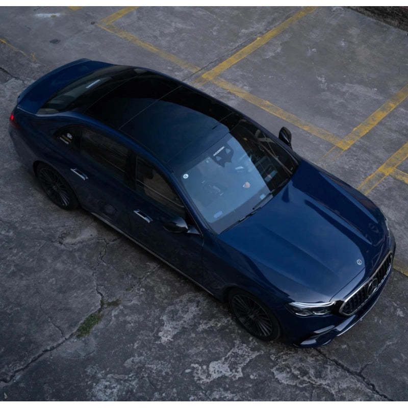 Gloss Crystal Midnight Blue Car Vinyl Wrap PET