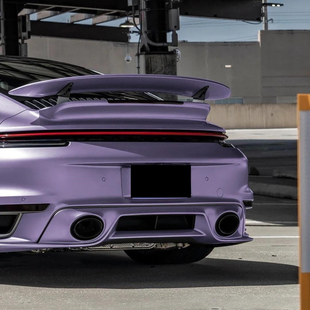 Gloss Liquid Victoria Purple Car Vinyl Wrap PET