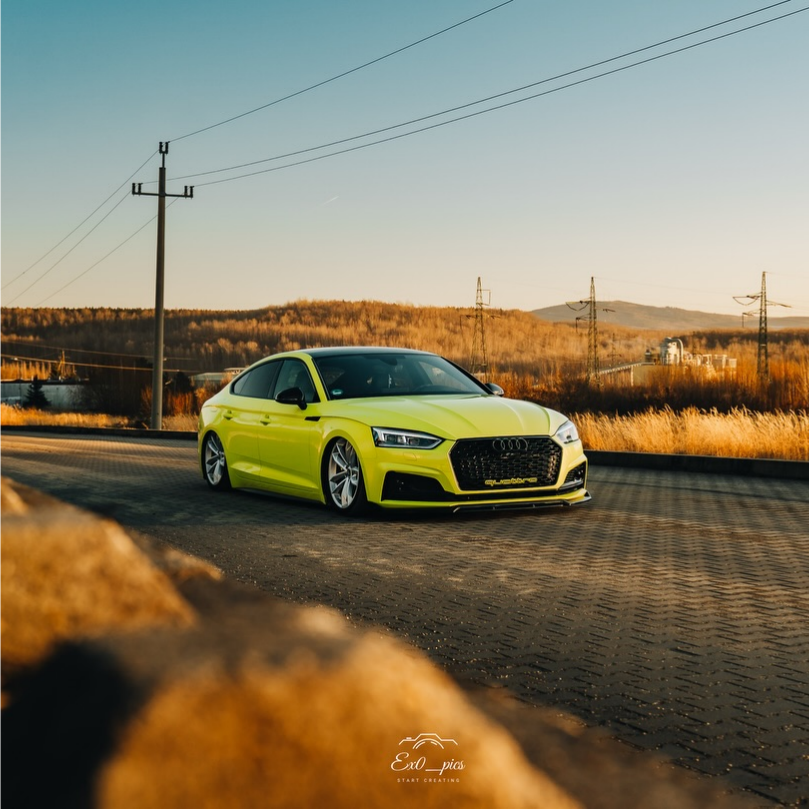 Gloss Fluorescent Neon Yellow Car Vinyl Wrap