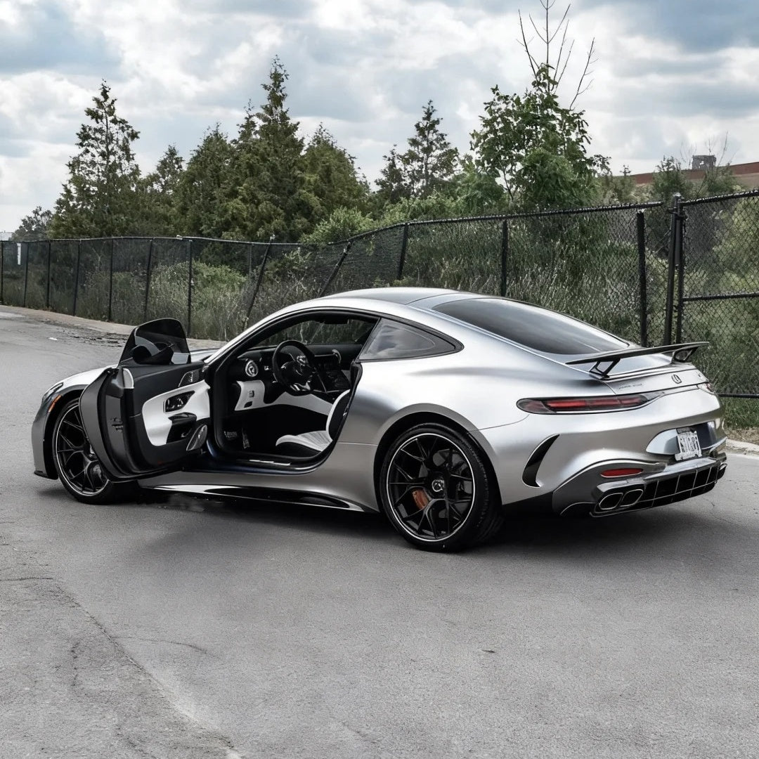 Gloss Liquid Aluminum Silver Car Vinyl Wrap PET