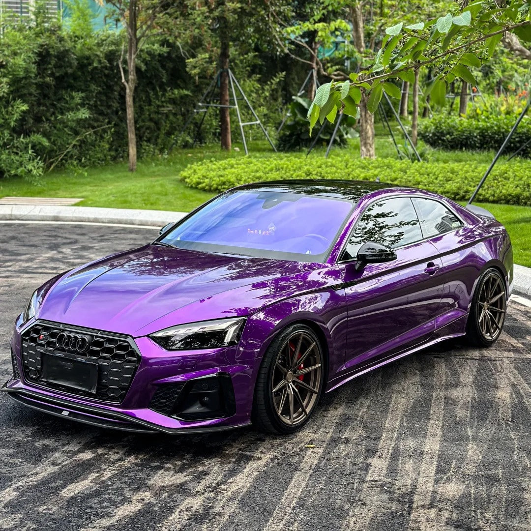 Gloss Liquid Twilight Purple Car Vinyl Wrap PET