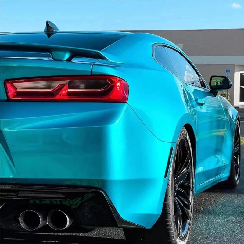 Gloss Metallic Atomic Teal Car Vinyl Wrap PET
