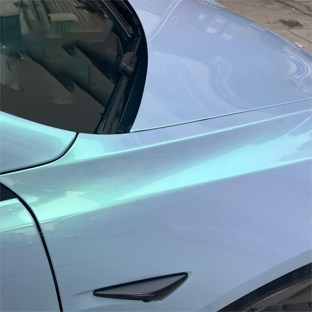 Gloss Metallic Chameleon Candy Blue Green Car Vinyl Wrap