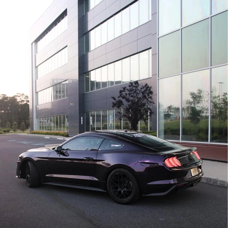 Gloss Metallic Midnight Purple Car Vinyl Wrap BMW PET