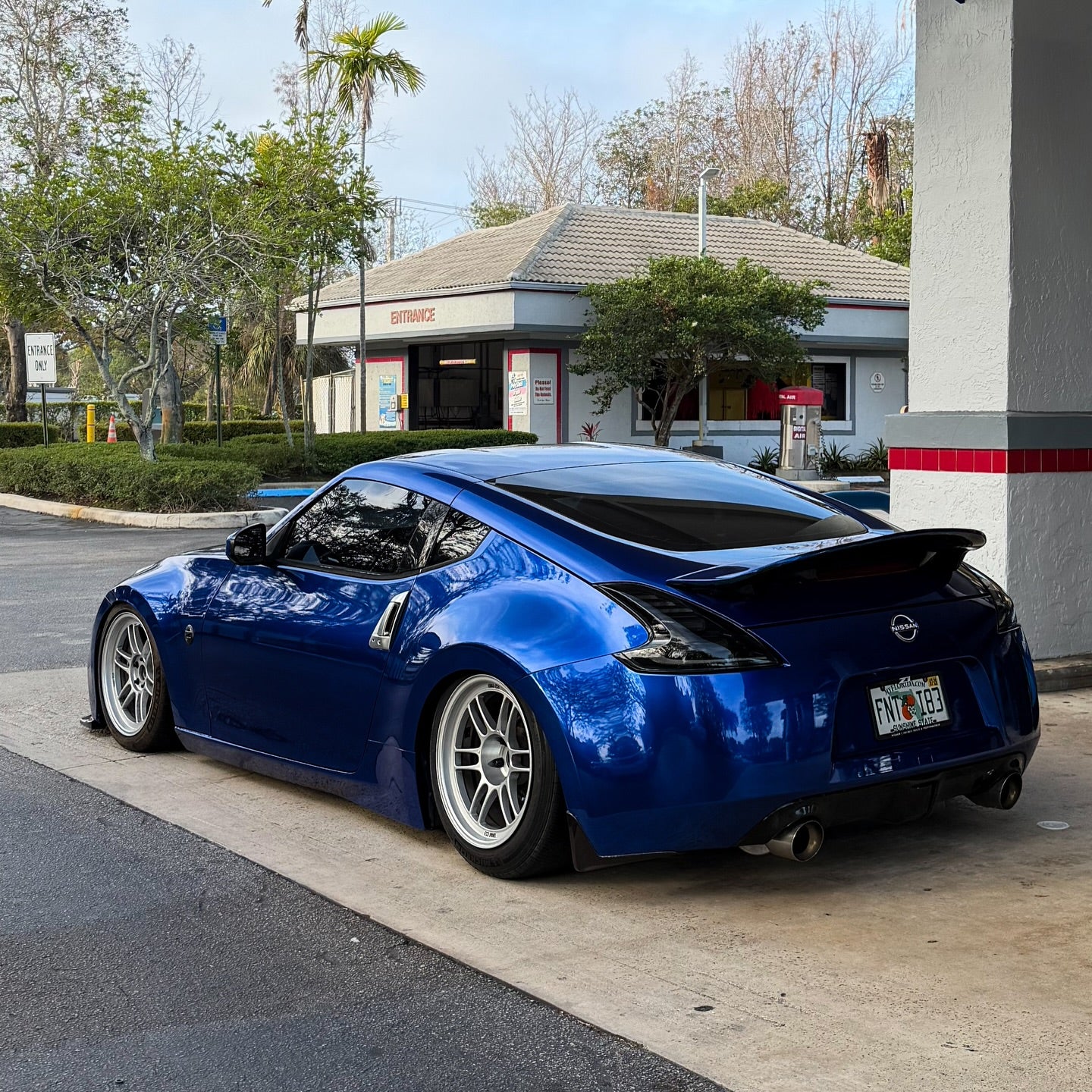 Gloss Metallic Ocean Deep Blue Car Vinyl Wrap PET