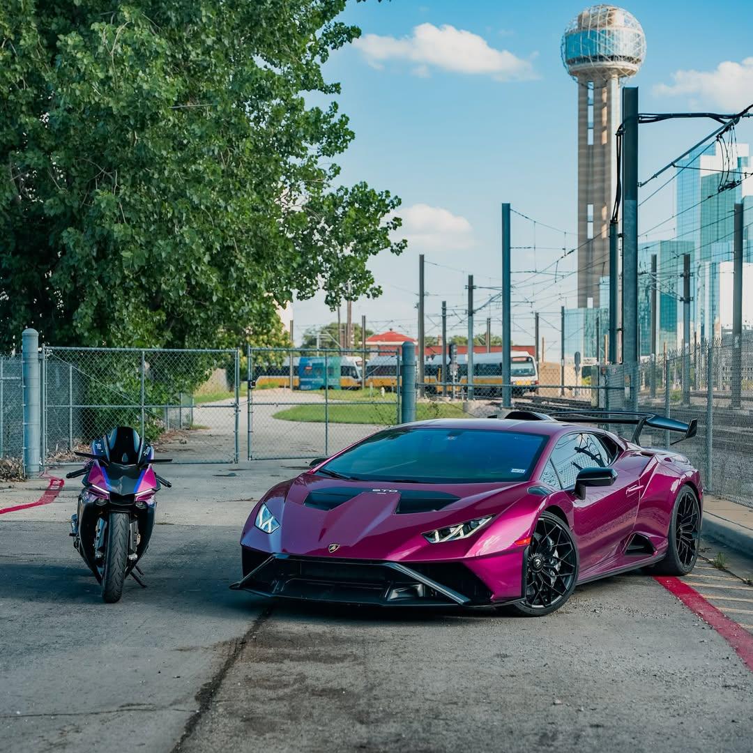 Gloss Metallic Passionate Purple Car Vinyl Wrap PET (U.S )