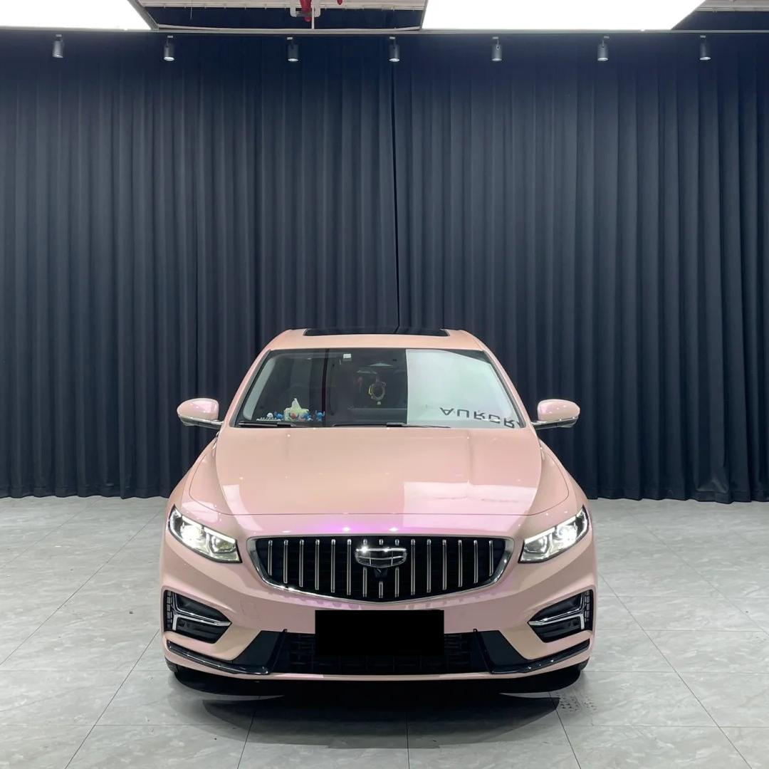 Gloss Metallic Purple Pink Car Vinyl Wrap PET