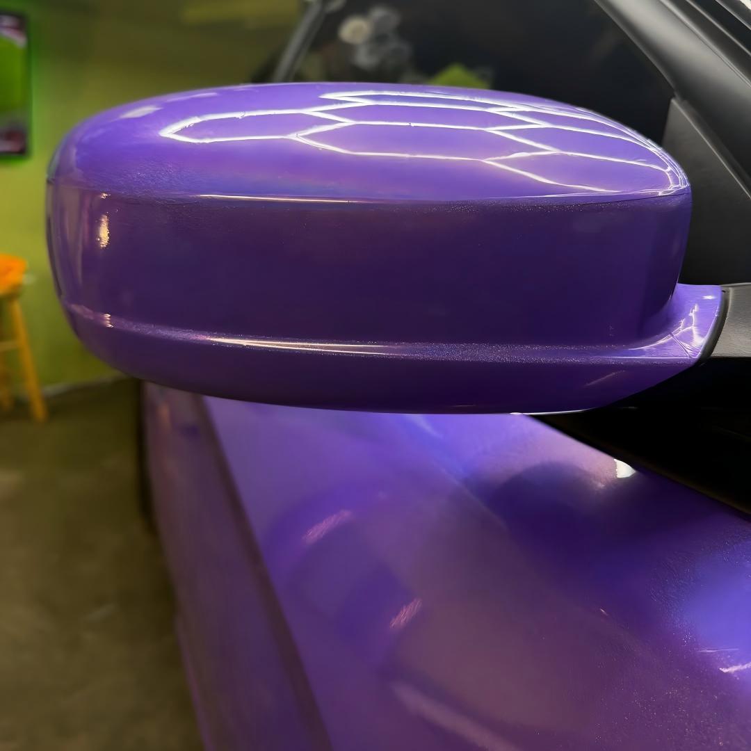 Gloss Metallic Rainbow Laser Purple Light Purple Car Vinyl Wrap