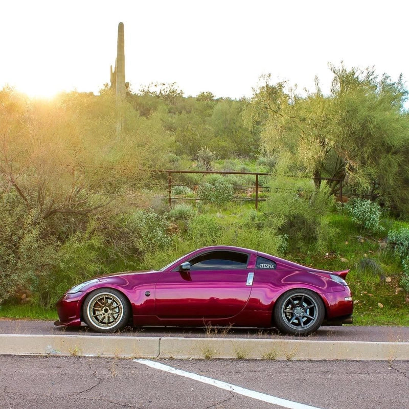 Gloss Metallic Rubellite Purple Car Vinyl Wrap PET