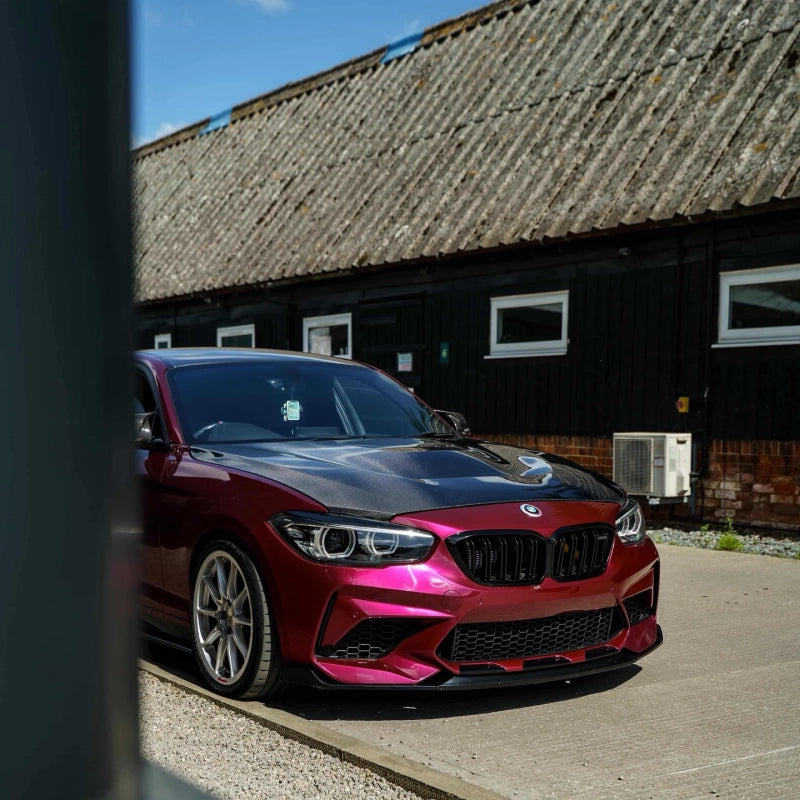 Gloss Metallic Rubellite Purple Car Vinyl Wrap PET