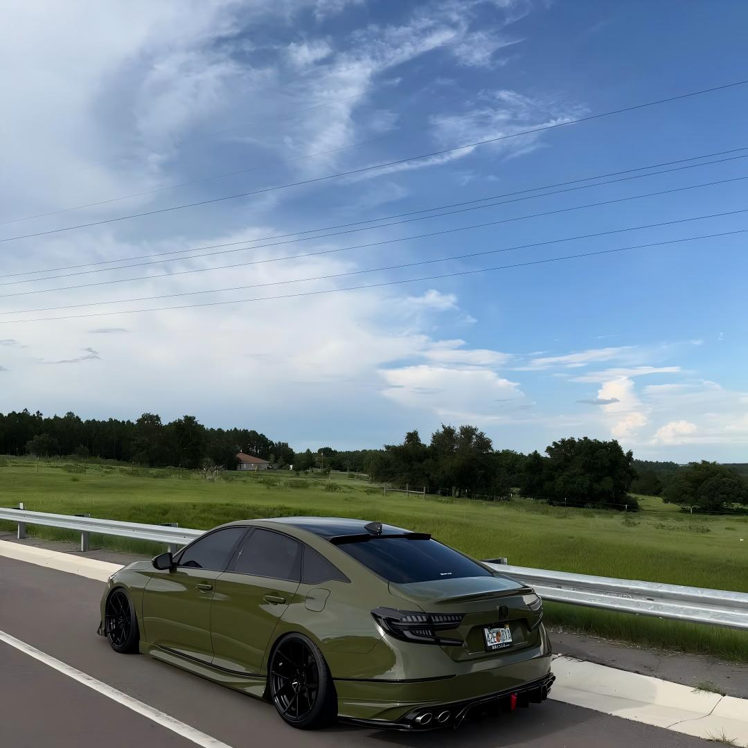 Gloss Military Green Car Vinyl Wrap PET