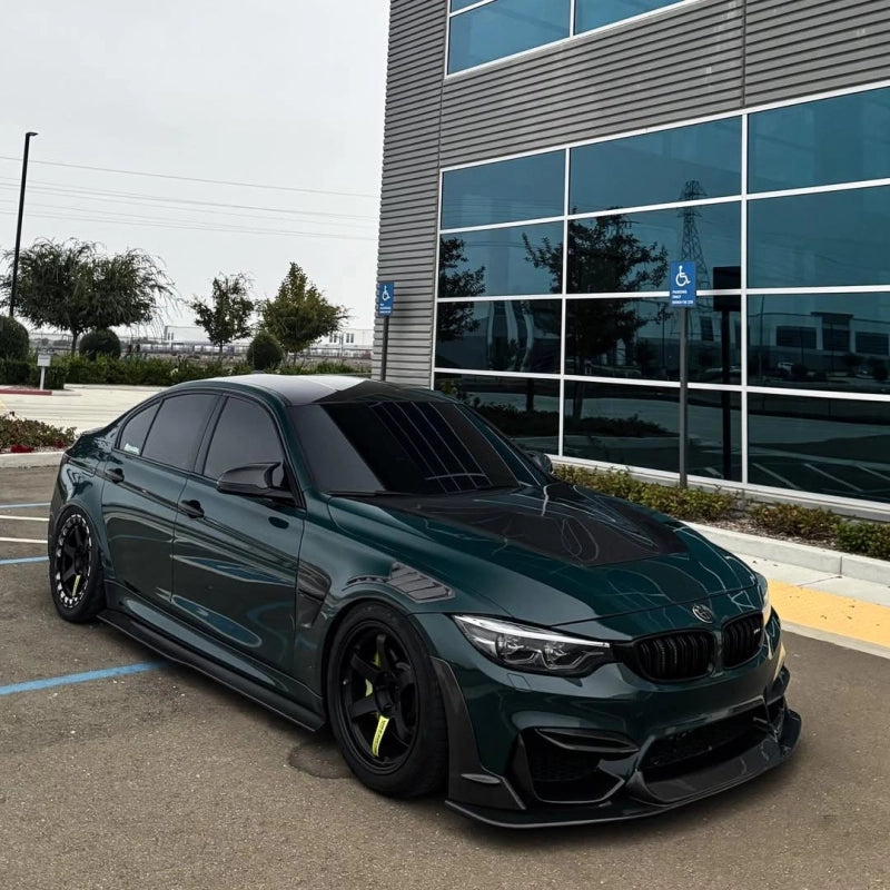 Gloss Mohsen Green Car Vinyl Wrap PET